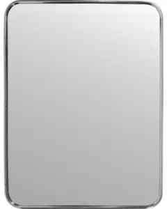 House Doctor - Vægspejl, HDMirror, Børstet sølvfinish