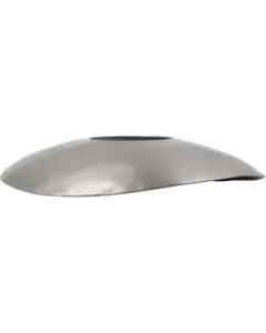 House Doctor - Lampeskærm, HDHatt, Børstet sølv