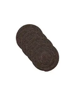 House Doctor - Dækkeserviet, HDCircle, Chocolate