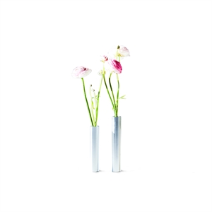 Hove Home - Slim Vase - Rustfri stål - Højde 17 cm