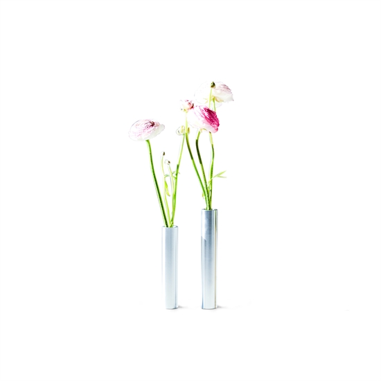 Hove Home - Slim Vase - Rustfri stål - Højde 17 cm