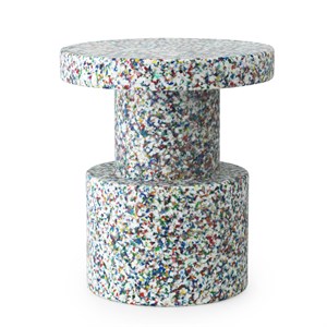 Normann Copenhagen - Bit Skammel, Hvid multi