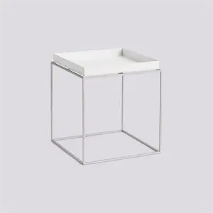 Hay - Bord - Tray Table Medium Square - 40x40 cm - Hvid
