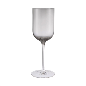 Blomus - Set 4 White Wine Glasses - FUUMI - Smoke