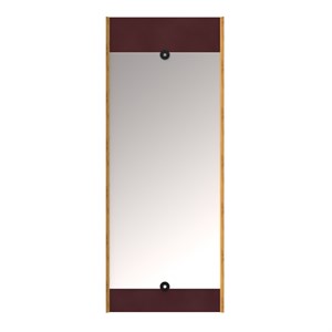 Image of We Do Wood - Spejl - Burgundy red