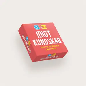 Kylskåpspoesi - Spil - Idiotkundskab - Ja eller Nej