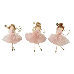 2Have - Engel Tyl H:16 cm Hanger Rosa - 3 stk. i et sæt