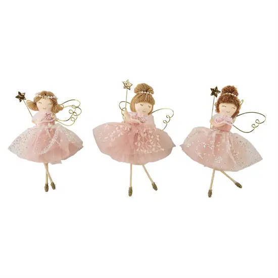 2Have - Engel Tyl H:16 cm Hanger Rosa - 3 stk. i et sæt