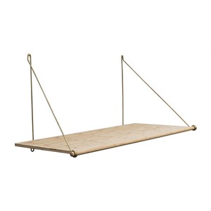 Image of We Do Wood - Skrivebord - Bambus/messing