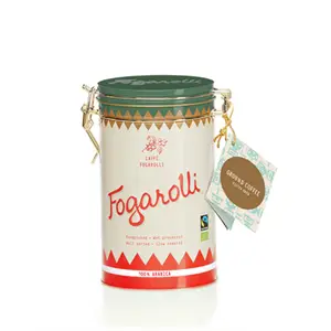 Fogarolli - Kaffe (malet) i medfølgende flot dåse (250 gram)