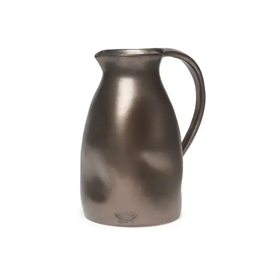 DutchDeluxes - Kande - Dented Jug - 2,5 L - Mat Platin