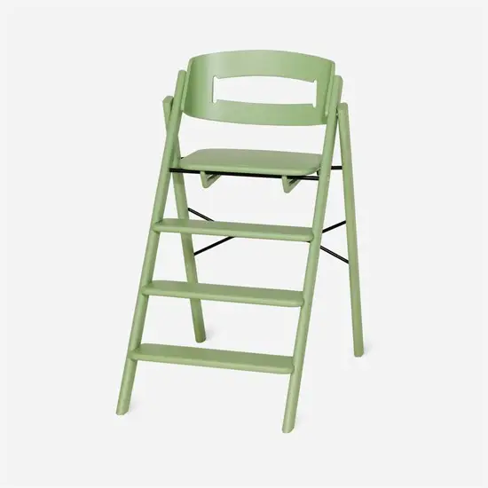 KAOS - Højstol - sammenklappelig - Pale Green - lysegrøn - Bøg