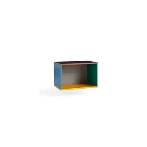 Hay - Reol til Væg - Colour Cabinet - Multi - Small