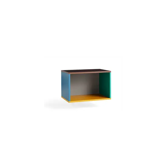 Hay - Reol til Væg - Colour Cabinet - Multi - Small, B60 X D39 X H39 cm