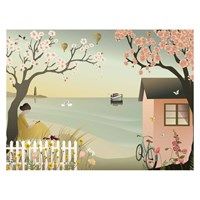 ViSSEVASSE - Plakat "BY THE SEA" - 30x40 cm