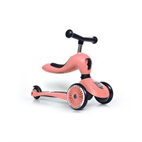 Scoot and Ride - Highway Kick 1 - Peach - lyserød scooter og løbehjul