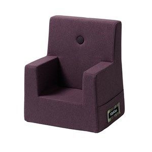 Image of By KlipKlap børnestol - KK Kids chair - Plum med plum knap