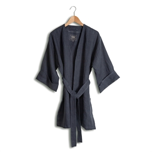 Lovely Linen - Kimono - Dark Grey - str. M