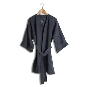 Lovely Linen - Kimono - Dark Grey - str. L