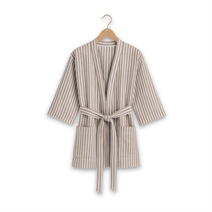 Lovely Linen - Misty Kimono - Edge Almond - str. S