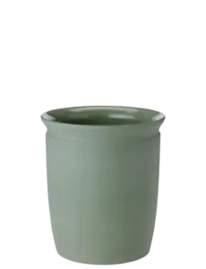 Knabstrup Keramik - Knabstrup syltekrukke 1 l. olive
