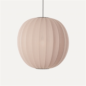 Made By Hand - Pendellampe - Knit-Wit 75 Round Pendant LED - Sand Stone