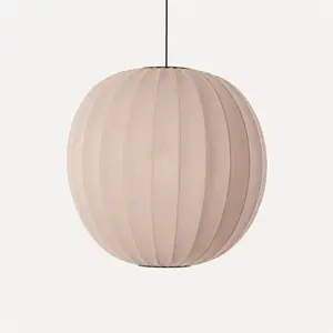 Made By Hand - Pendellampe - Knit-Wit 75 Round Pendant LED - Sand Stone