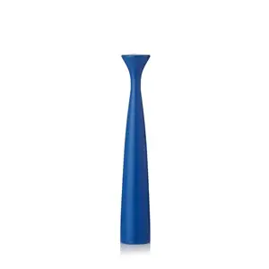 Applicata - Lysestage - Blossom Rose - Cobalt Blue - Blå - H:29 cm