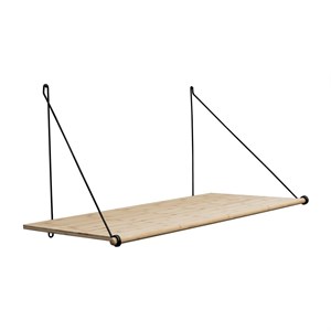 Image of We Do Wood - Skrivebord - Bambus/sort