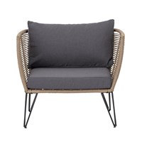 Bloomingville -  Mundo Loungestol - Brun
