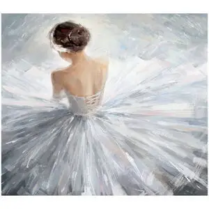 La Vida - Maleri ballerina - MULTIFARV