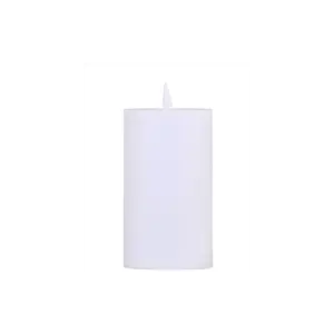 Chic Antique - Bloklys LED til udendørs inkl. batteri - H30 x Ø10 cm