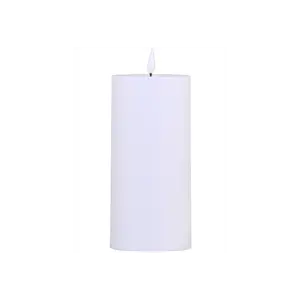 Chic Antique - Bloklys LED til udendørs inkl. batteri - H35 x Ø10 cm