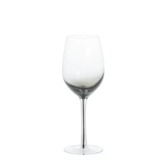 Lene Bjerre - Victorinne hvidvinsglas 32 cl. røgfarvet