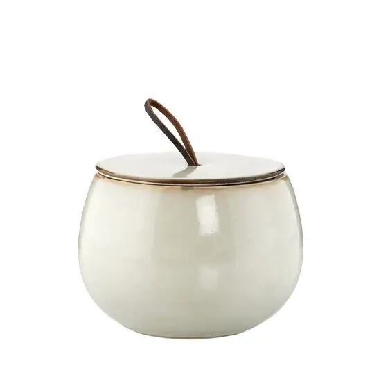 Lene Bjerre - Amera krukke H10,5 cm. beige