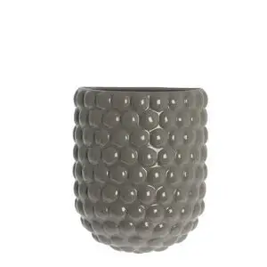 Lene Bjerre - Dotsie væghængt vægpotte H20 cm. grå