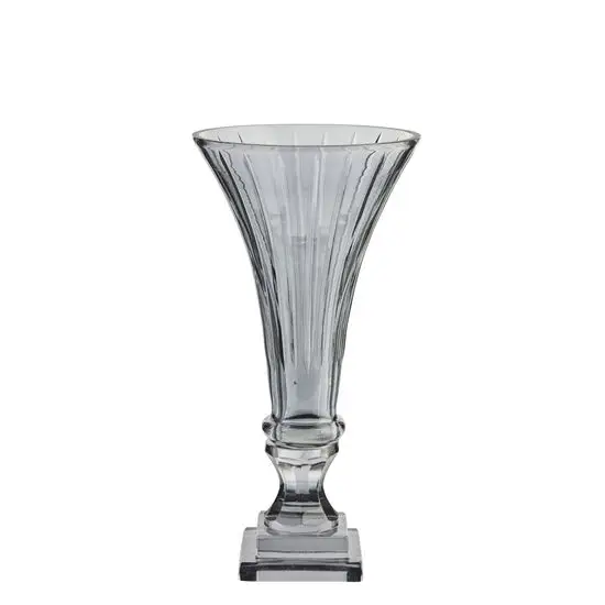 Lene Bjerre - Ciselle vase H25,5 cm. mørkegrå