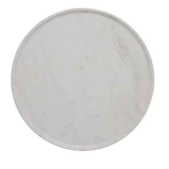 Lene Bjerre - Ellia marmorfad Ø40 cm. hvid