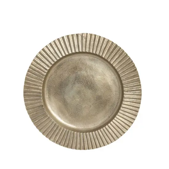 Lene Bjerre - Lavisse fad 39,5 cm lys guld