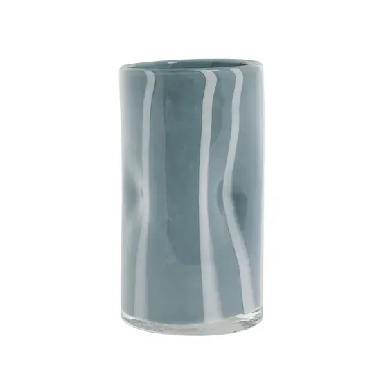 Lene Bjerre - Marelle glasvase 18 cm. lyseblå