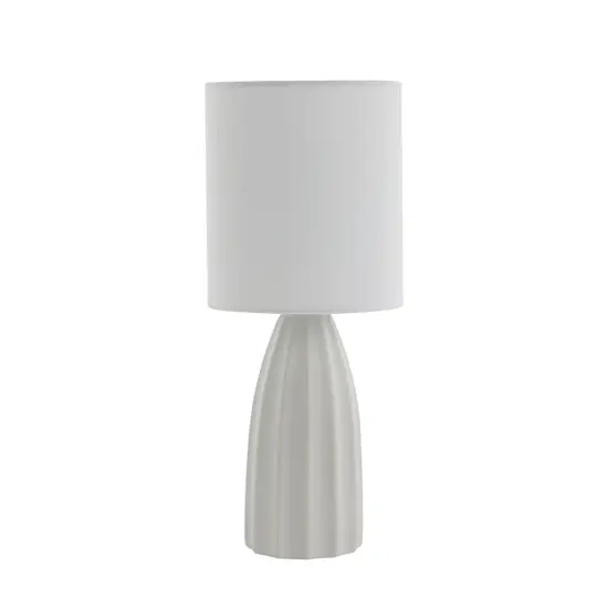 Lene Bjerre - Sarah bordlampe 34x14 cm. hvid