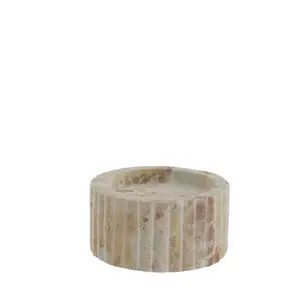 Lene Bjerre - Eliana stage til bloklys 5 cm. sand marmor