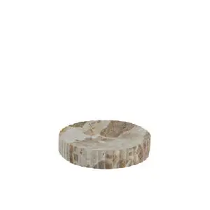 Lene Bjerre - Eliana sæbeskål/smykkeskål ø12 cm. sand marmor