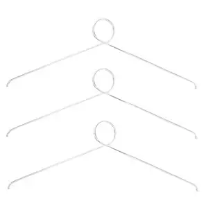 Nordic Function - Loop It Hanger (3 stk.) - Krom