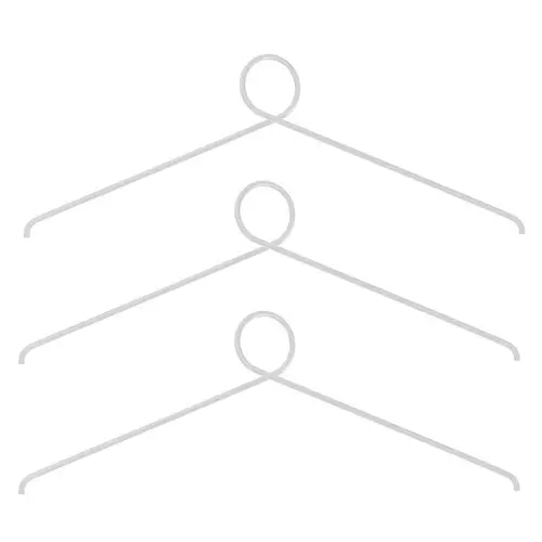 Nordic Function - Loop It Hanger (3 stk.) - Hvid