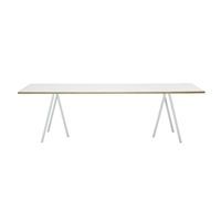 Hay bord - Loop stand table i hvid (bord) 200 cm  