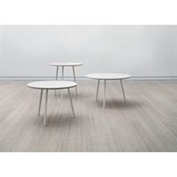 Hay bord - Loop stand - rundt bord - hvid - Ø 105 cm 