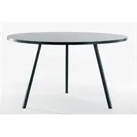 Hay bord - Loop stand round table sort Ø 105 cm