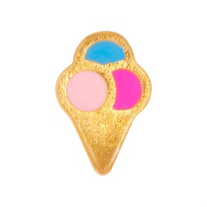 LULU Copenhagen - Ørestik - Ice Cone - Guld (1 stk.)