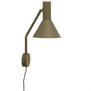 Frandsen - Lyss væglampe - mat grøn - Ø18 cm